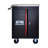 DOUBLE-DOOR CLAPBOARDl MULTI-FUNCTION TOOL CART--BLAK&RED