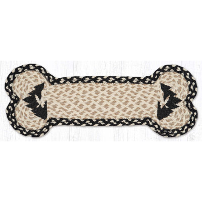 Tapis en jute tressé à la main