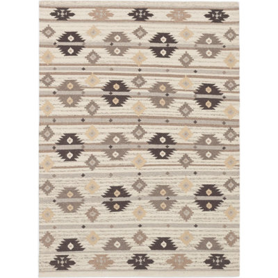 Bret Wool Geometric Indoor Rug
