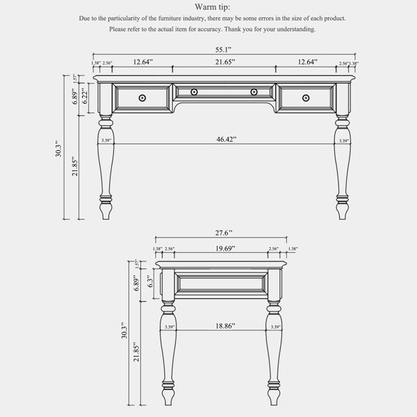 Dimensions du produit