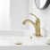 Single-Hole Single-handle Bathroom Faucet with Drain Assembly