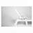 Lounge Chair Outdoor with Wood Texture,Oversized Chaise Lounge Chair with 5 Positions, HDPE, Patio Lounge Chair with Wheels & Cup Holder for Pool-1506330182