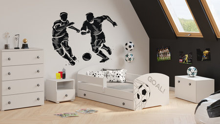 Standard Bed Frame with Storage Included, European Toddler (80 x 160cm)