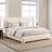 Boucle Bed Frame with Adjustable Headboard, Upholstered Bed Frame with Soft Rounded Corners, No Box Spring Needed/Easy Assembly/Noise Free-491979199-491979192