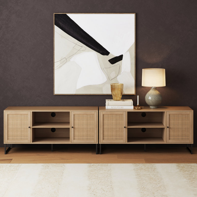 Cilka TV Stand for TVs up to 55" (2-Piece Set)