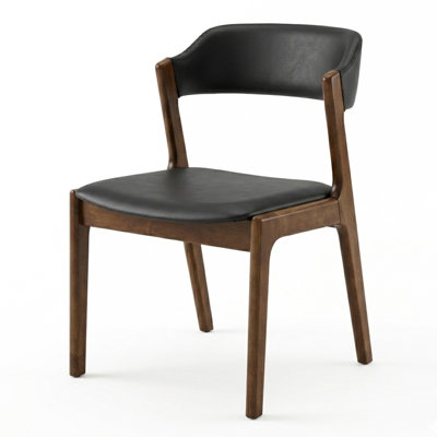 Kittye 17.3'' H Faux Leather Upholstered Side Chair