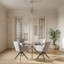 Orrum Round Glass Top Dining Table-2117303439