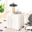 Petite table d'appoint carrée 15,74 po-1983549918