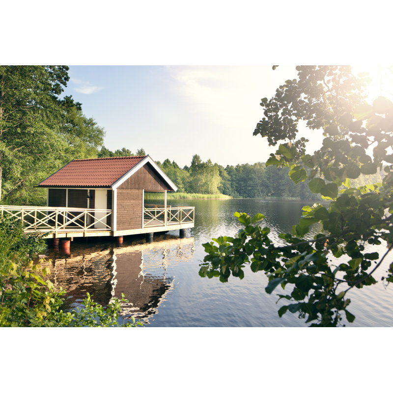 Cabin by Sjoeman, 32" H x 48" W