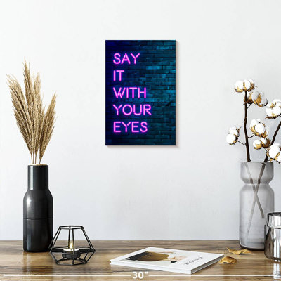 Say It With Your Eyes