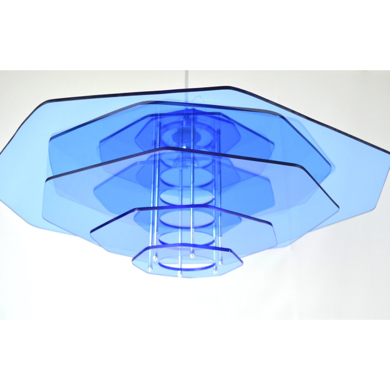 Orchid 1 - Light Glass Chandelier