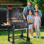 LIFERUN 130cm W Charcoal Grill