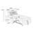 Sherpa Fabric Upholstered Sleeper Sofa Chair-1644883960
