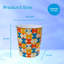 Olethea Plastic Open Waste Bin - 7.7L