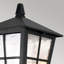 Florian Black Outdoor Wall Lantern