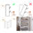 Wavy 3-Door Shoe Storage,-1192555198