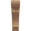 New Brighton cèdre brut grain de bois TimberThane Corbel, apprêté brun clair-88292432