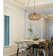 Herblain 1- Light Plug-in Pendant Light Woven Wrapped Geometric Chandelier with On/Off Switch