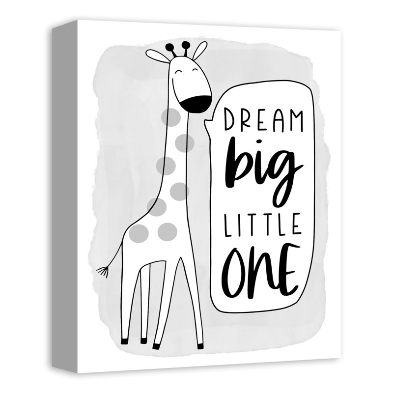 Art sur toile big little rêve Springfield, Toile tendue, H 14 po x l 11 po x P 1,25 po