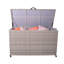 Ebern Designs 157cm W 826L Wicker Deck Box with Wheels-1241464983