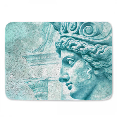 Sculpture tapis de bain historique pour salle de bain méditerranéen