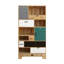 Petekar 180cm H x 90cm W Wood Standard Bookcase