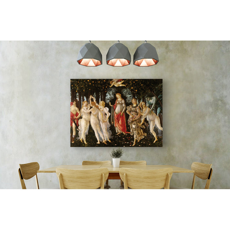 The Spring by Sandro Botticelli - Wrapped Canvas Print, 50cm H x 70cm W x 4cm D