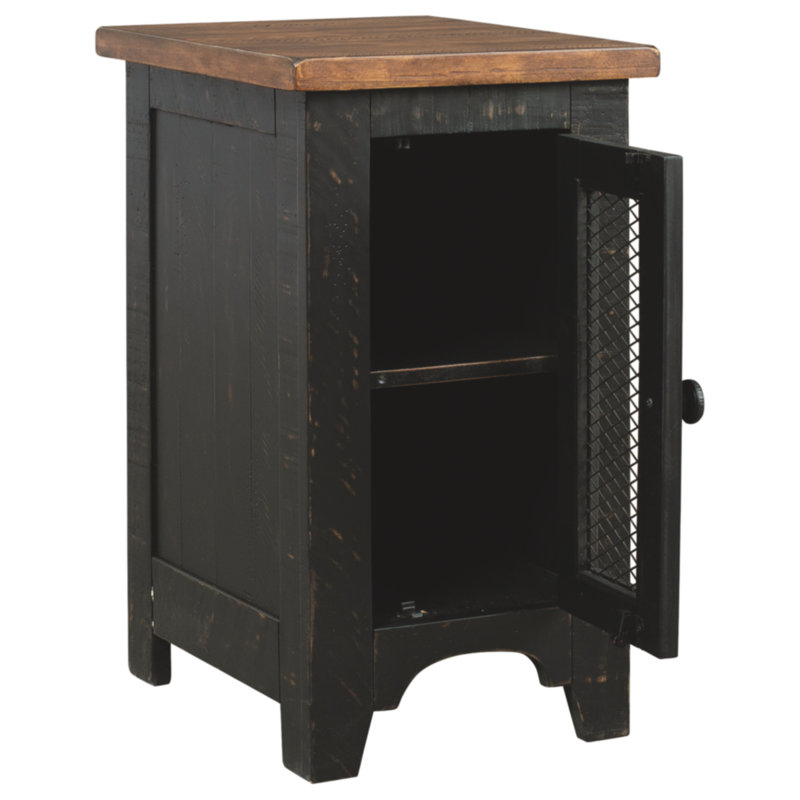 Hannah-Rosalie End Table, Black