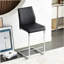 Ensemble de 2 tabourets de bar en cuir PU avec sièges confortables