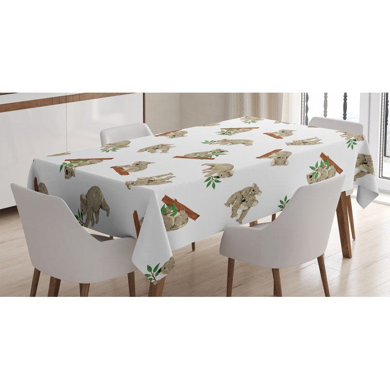 Geometric Tablecloth, 90" L x 60" W