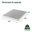 Sommier tapissier robuste - Sleep by Wayfair ™-1145439024-1157556133