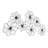 Black Metal Floral Wire Home Wall Decor with Scroll Accents, 43" x 2" x 21"-568491643