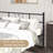 Curtisa Metal Platform Bed Frame with Headboard and Footboard No Boxspring Needed-1291823539
