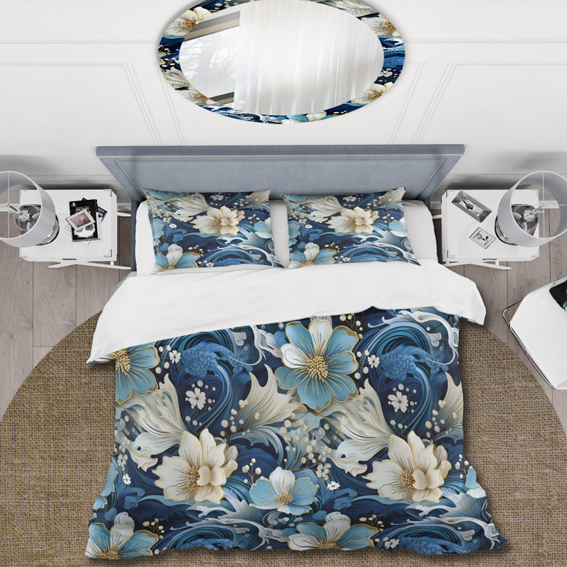 Ensemble de housse de couette Nautical Allure, Housse de couette pour grand lit et 2 taies décor