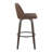 Thea 30" Fixed-Height Bar Stools with Bent Wood Legs & Round Footrest-103457382-103457383-105189249