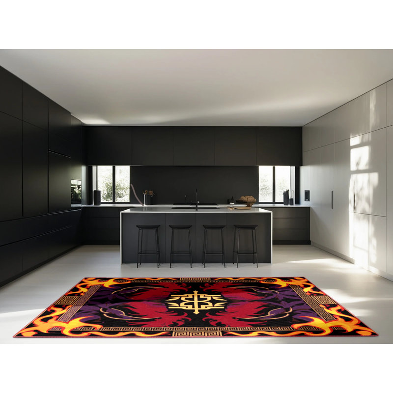 Grand Acanthus Rug, Square 3'