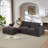 Modern Chenille Cloud Sofa-320567344