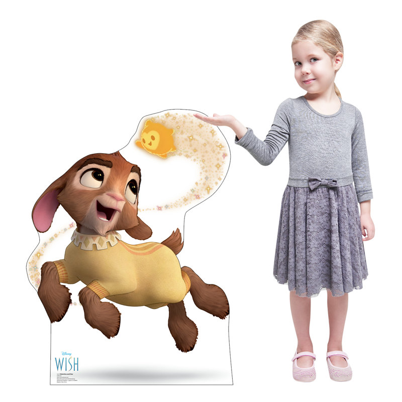 36'' Disney Wish Valentino and Star Cardboard Standee