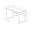 Computer Desk, Home Office, Laptop, Work, Metal, Tempered Glass, Contemporary, Modern-487801298