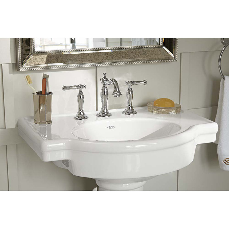 Robinet de salle de bain Quentin, Nickel satiné
