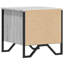 Aimilios 40cm W Metal Bedside Table-2123141113
