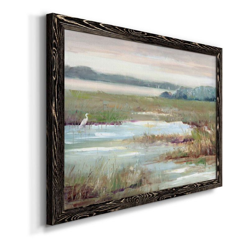 «Early Morning Magic», reproduction d'art sur papier encadré, H 18 po x l 24 po x P 1,5 po, Noir