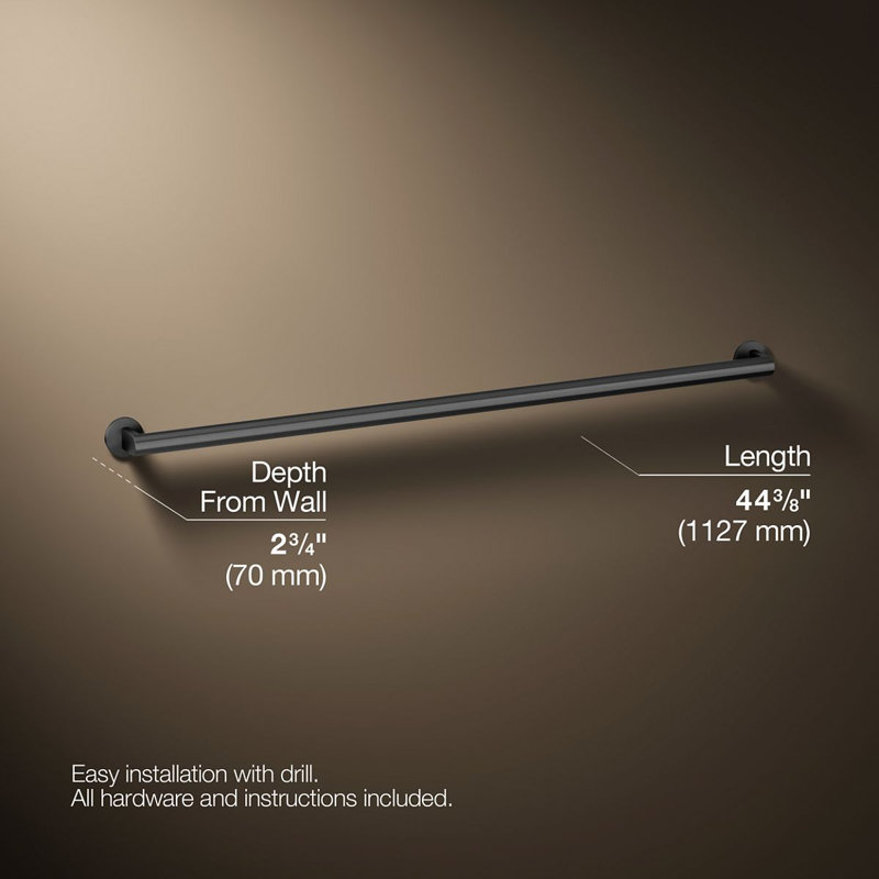 Barre d'appui Composants, 42"