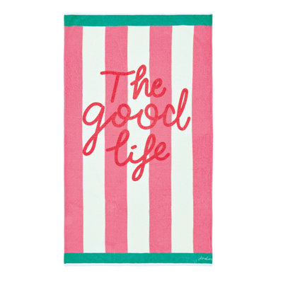 The Good Life Beach Towel Single