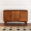 Buffet en bois avec 2 portes et 3 tiroirs-1823629415
