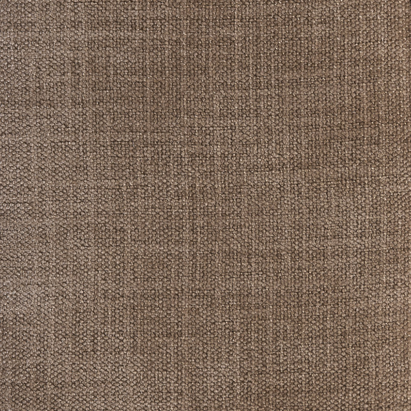 Canapé modulaire en chenille luxueux de 116 po Zyon, Brun clou de girofle