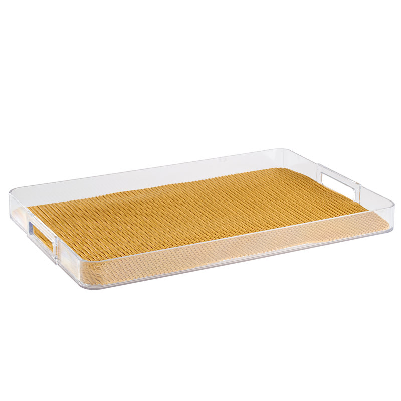 Mabie Plastic / Acrylic Tray, Gold