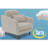 Serta Sierra 34.5" Wide Tufted Polyester Armchair-19197291