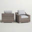 Chaise de patio avec coussins 2-397611889