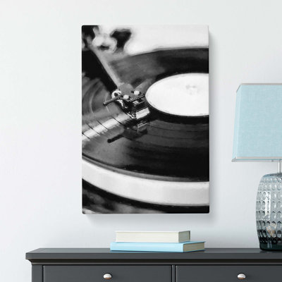 Vinyl Record Player - Wrapped Canvas